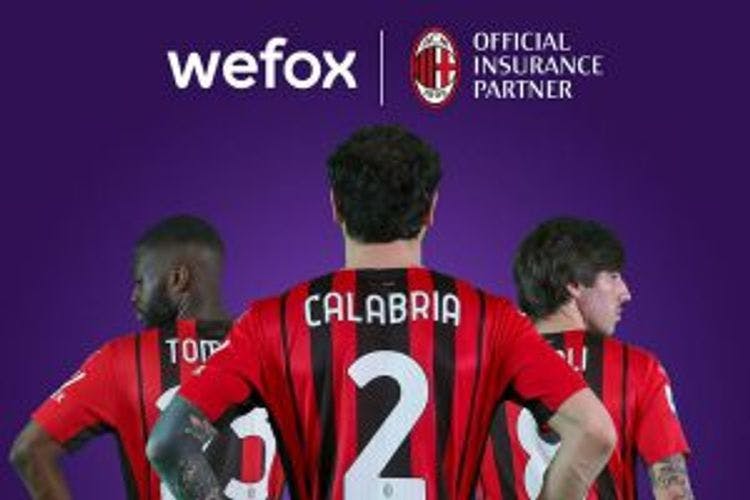 Wefox becomes AC Milan and Udinese's premium partner